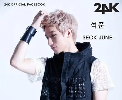 24K+ former member Seokjune