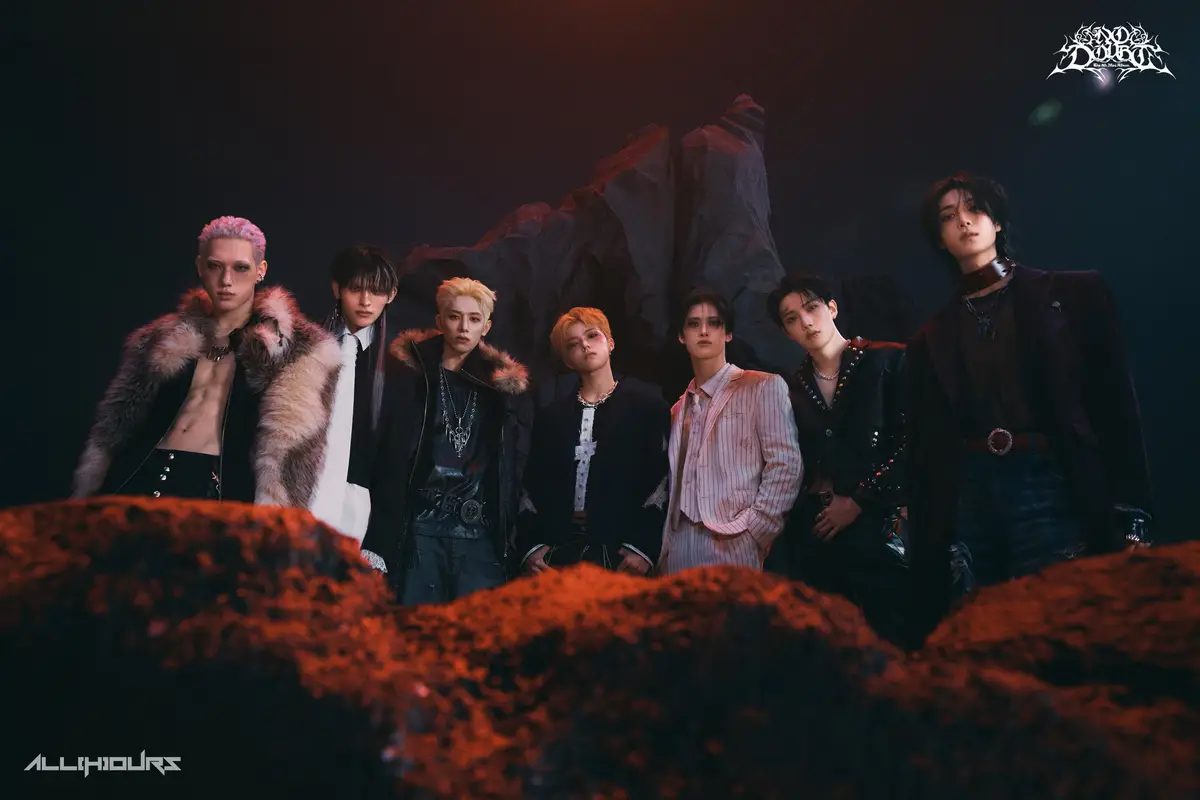 ALL(H)OURS members are Kunho, Youmin, Xayden, Minje, Masami, Hyunbin, and ON:N.