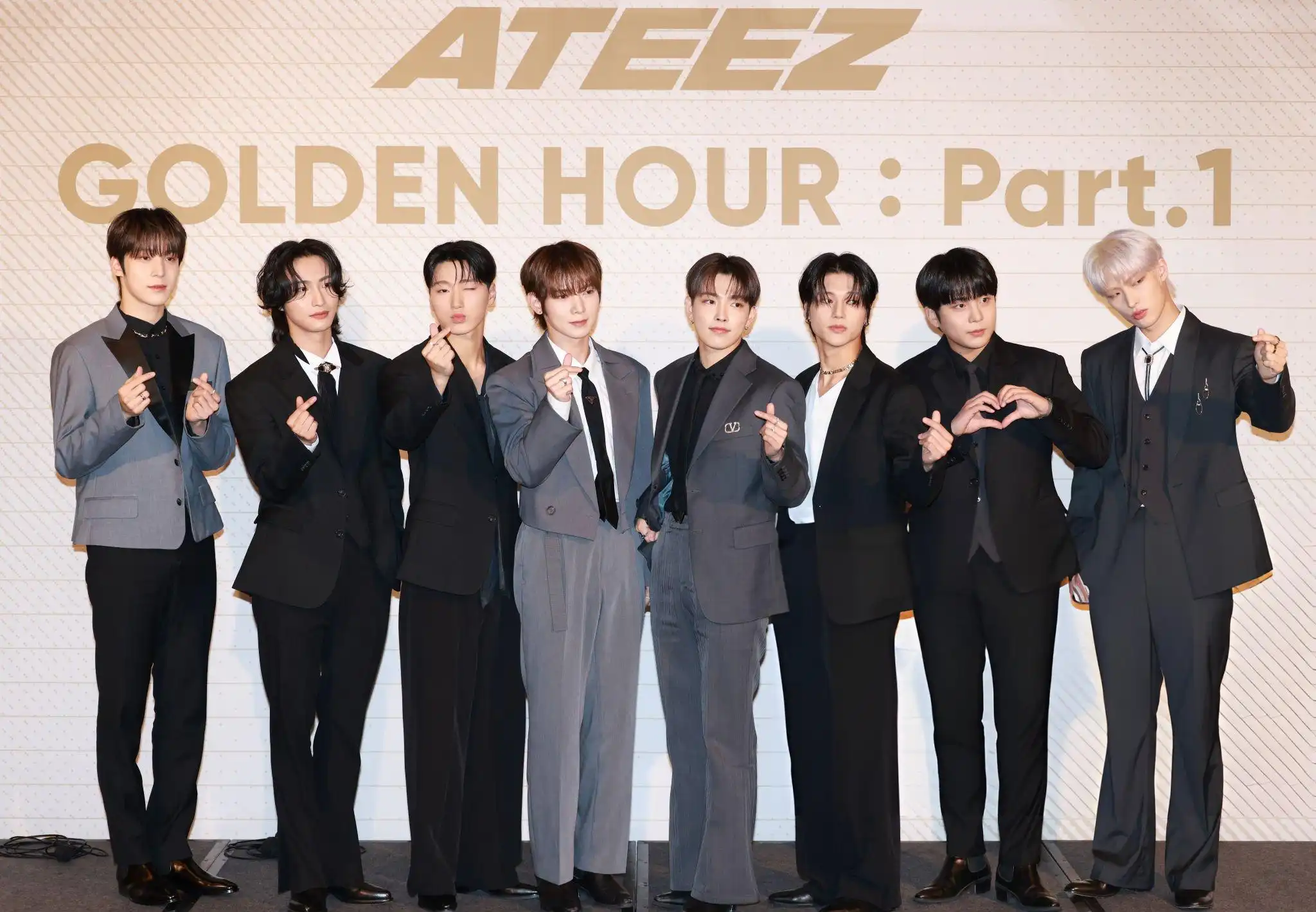 ATEEZ Members: Yunho, Seonghwa, San, Yeosang, Hongjoong, Wooyoung, Jongho and Mingi
