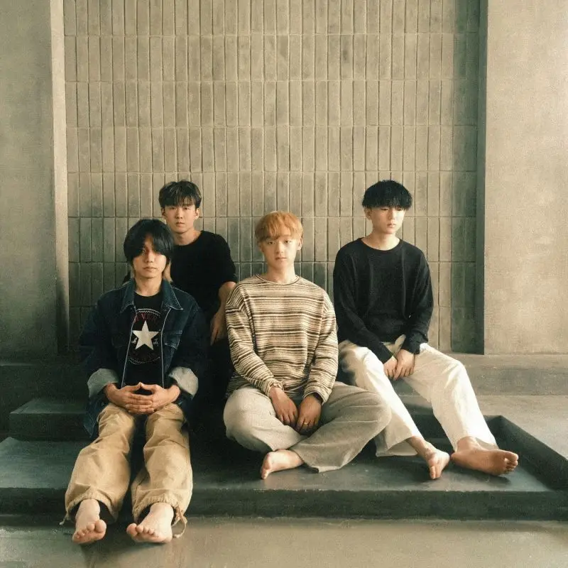 Bami members are Ahn Taekyun, Lee Hojin, Choi Seunghwa, and Yoo Jihyung.