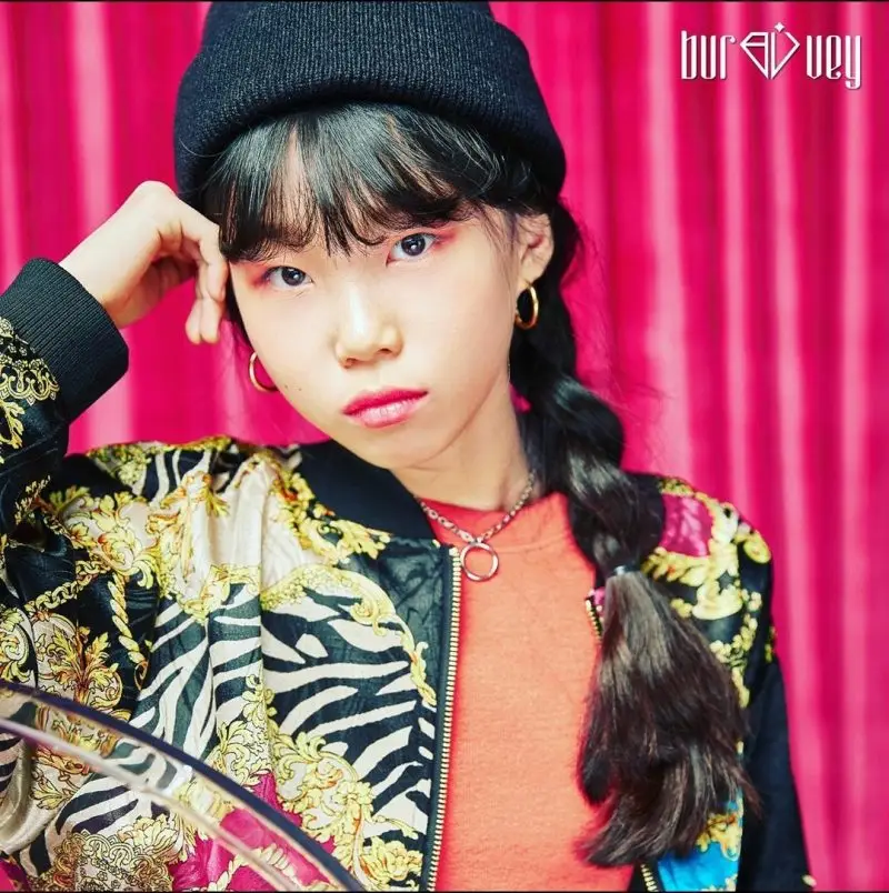 Burvey former member Jiwoo