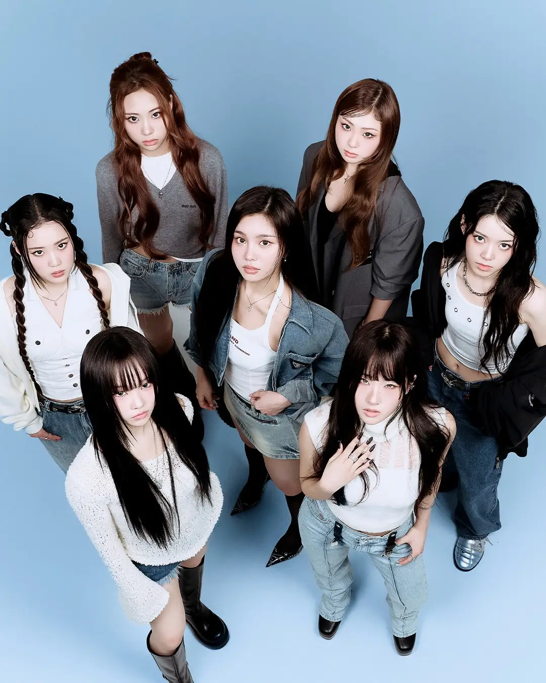 H//PE Princess members are Coco, YSY, Yuju, Doi, Rino, Niko, and Sujin.