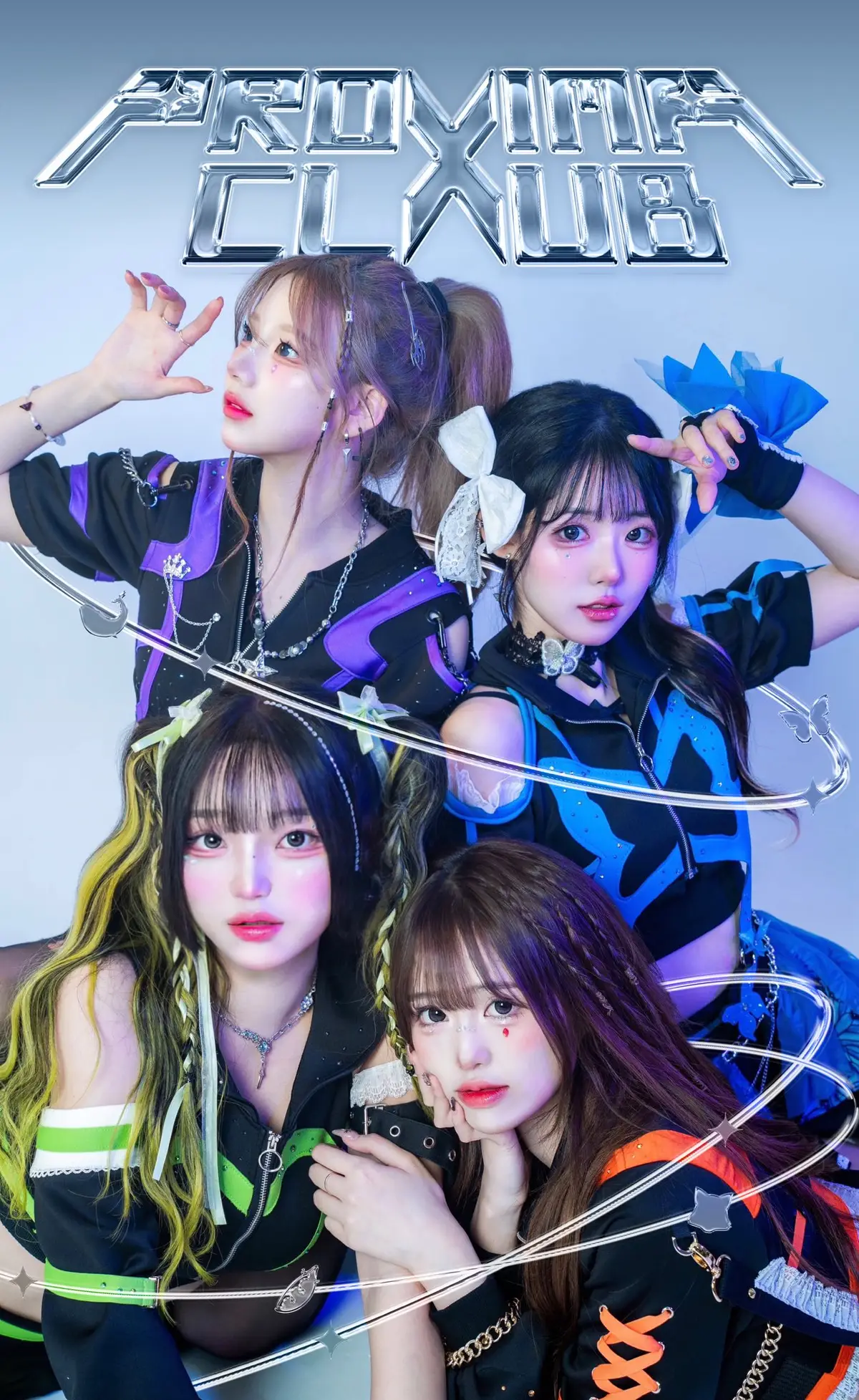 Proxima Club members are Nab2, Mirae, Miho, and ChoA.